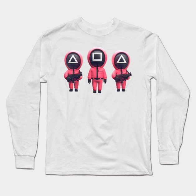 squid game Long Sleeve T-Shirt by Fanu2612